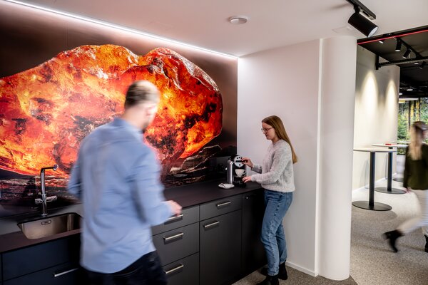 Kitchenette «Roter Bernstein»